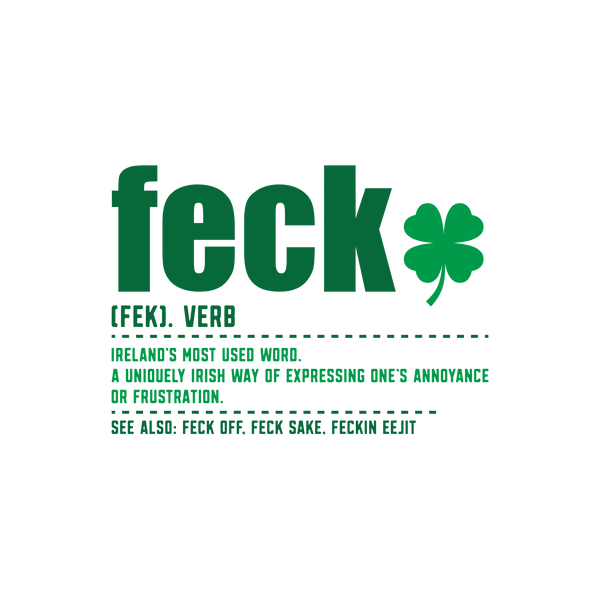 Feck T-Shirt Print