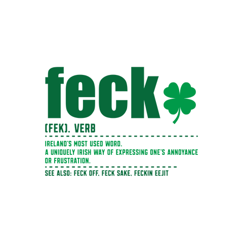 Feck T-Shirt Print