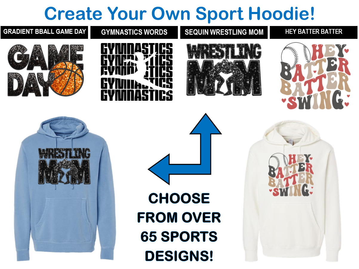 Baseball Hoodie Create-Your-Own