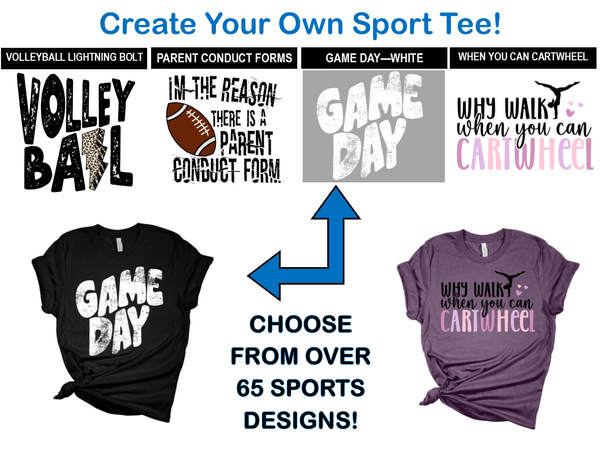 Football Tee Create-Your-Own