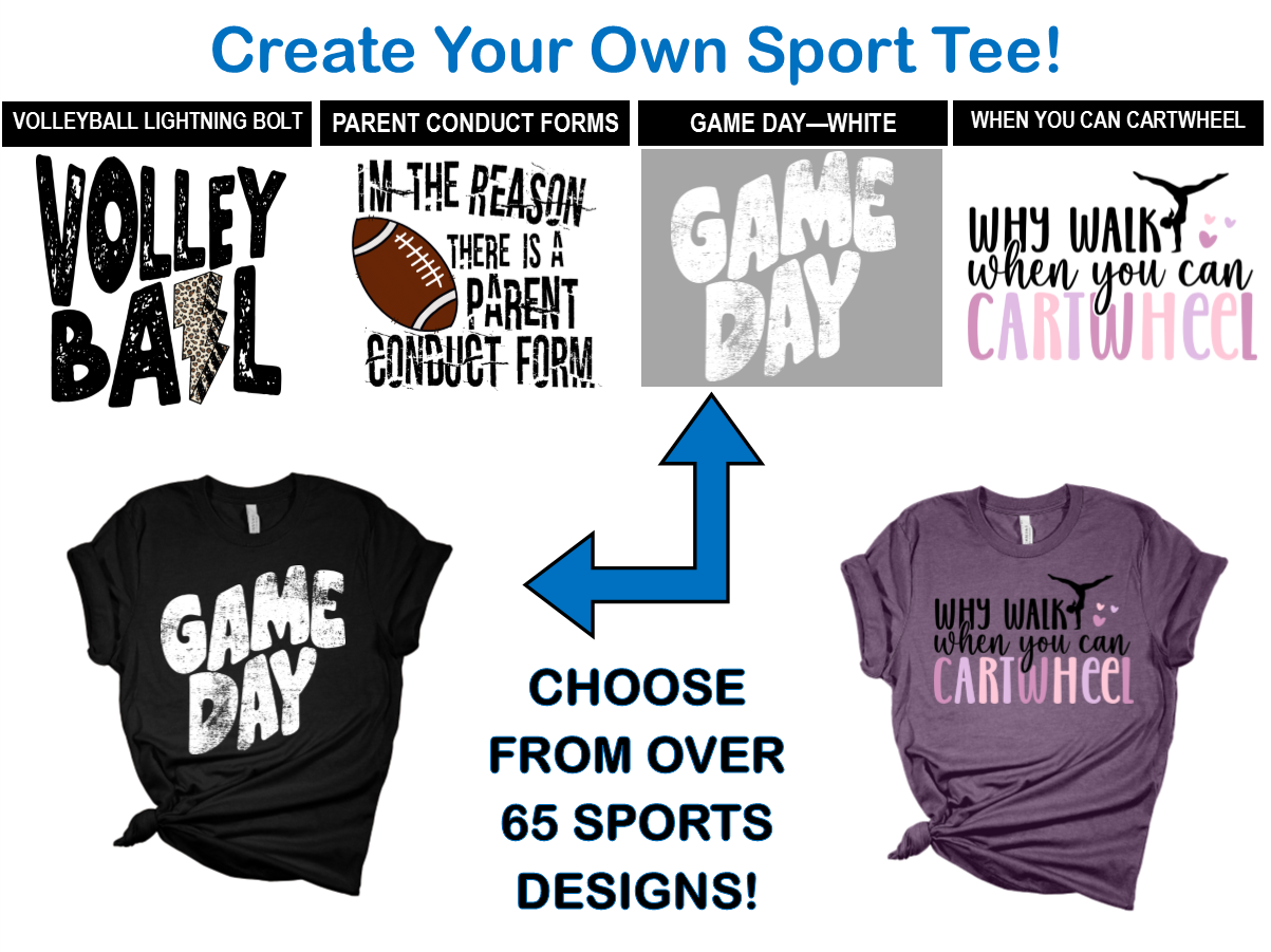 Basketball Tee Create-Your-Own