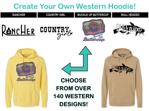 Create-Your-Own Western Hoodie