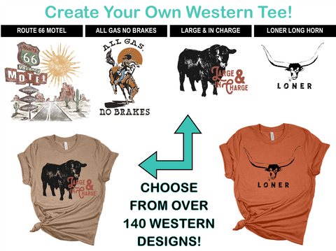 Create-Your-Own Western Tee