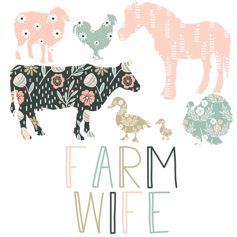 Pastel Farm Prints