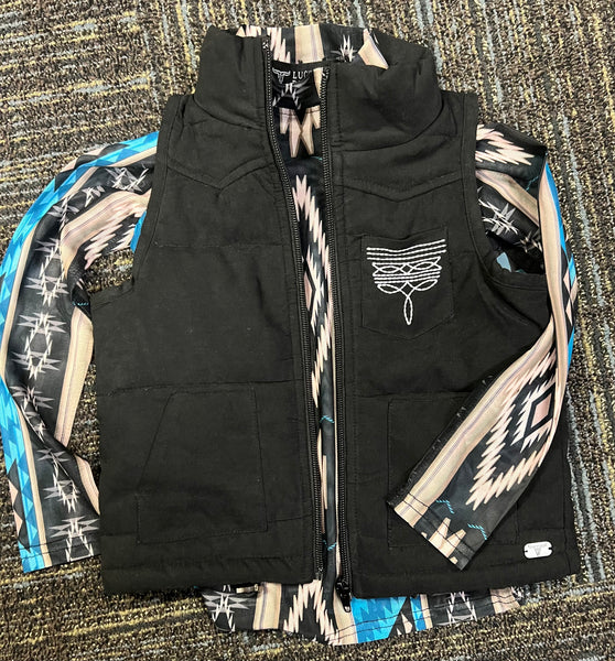 Girl's Boot Stitch Vest