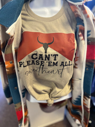 Can't Please Em All Sweetheart Tee