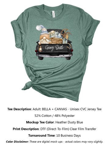 Going South Gnome T-Shirt Pack