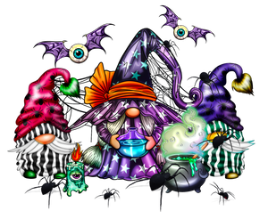 Halloween Gnomes Print