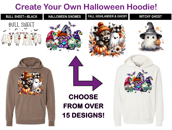 Create-Your-Own Halloween Hoodie