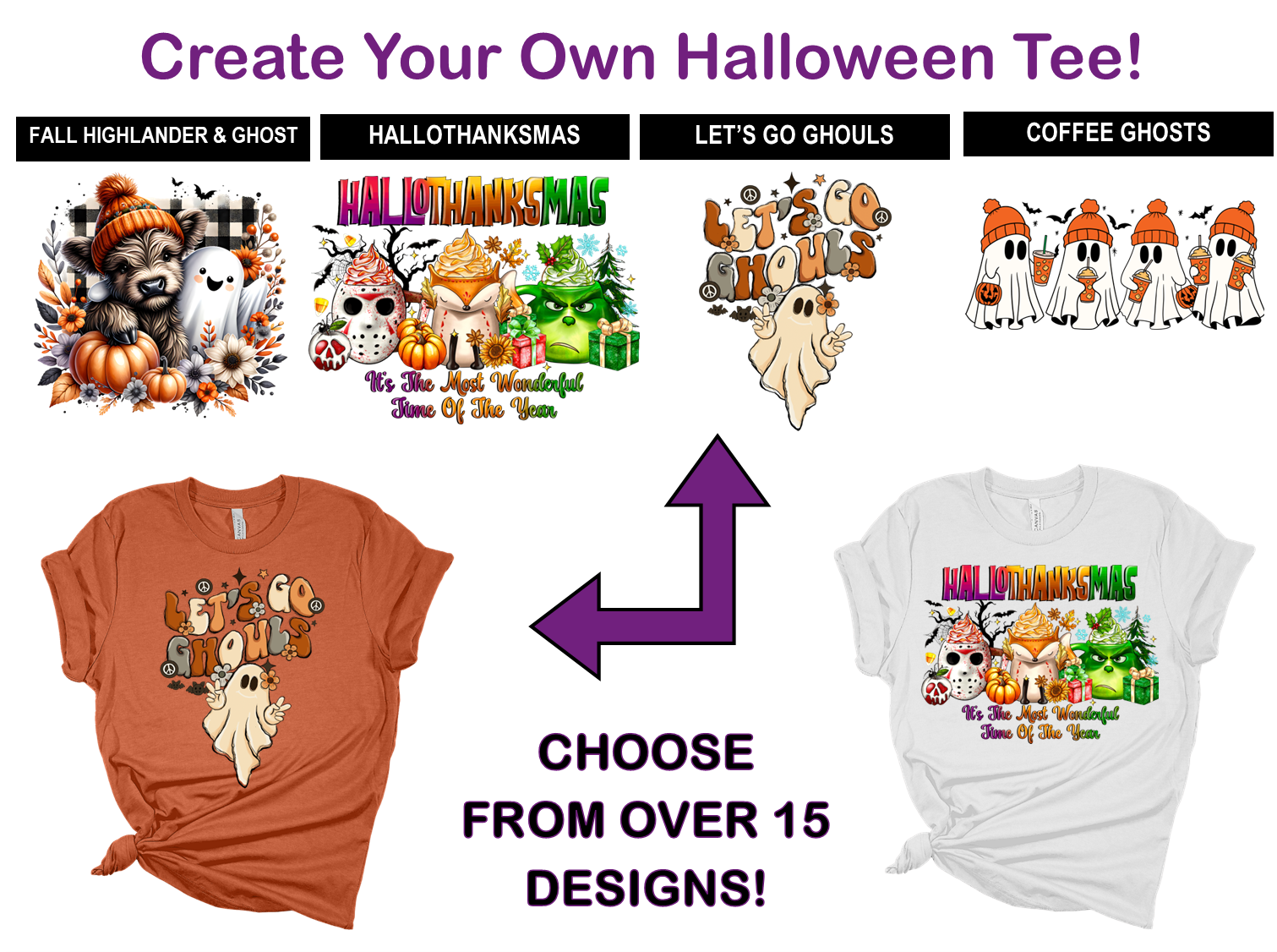 Create-Your-Own Halloween Tee