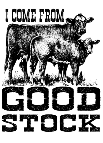 Good Stock Print