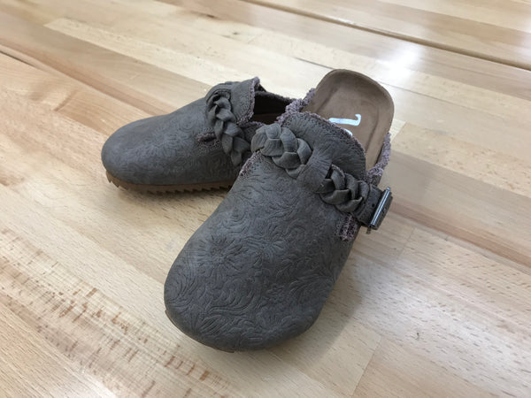 Iris Tooled Leather Mule