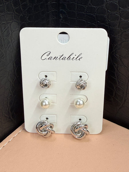 Pearl Earring Sets