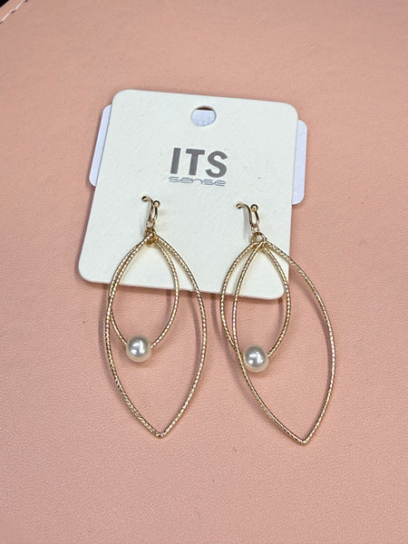 Pearl Teardrop Earrings