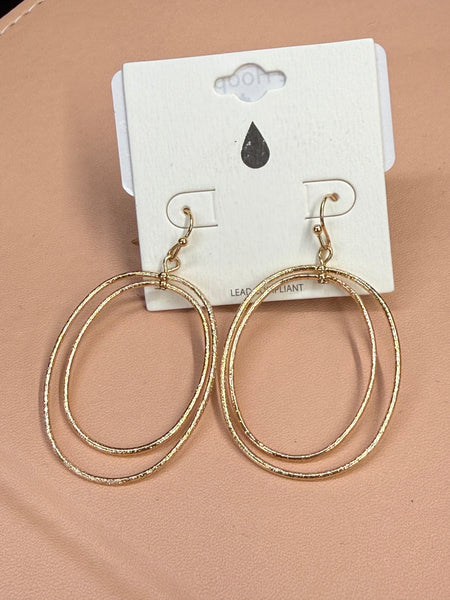 Double Hoop Earring