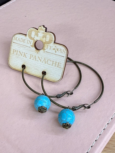 Asst Turquoise Earrings
