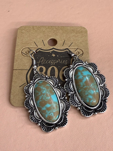 Asst Turquoise Earrings