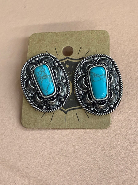 Asst Turquoise Earrings