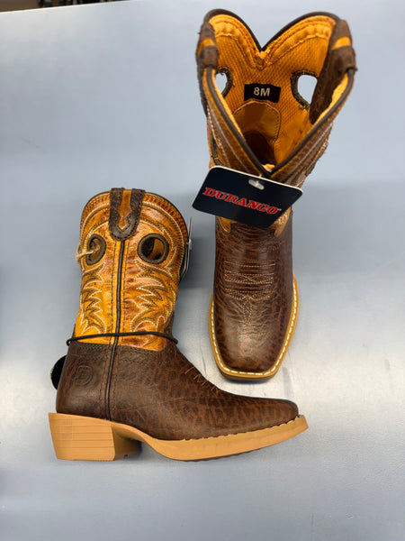 Durango Kid's Shyloh Boots Mole Brown/Golden Maize