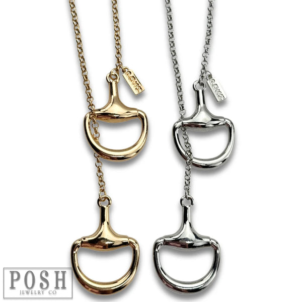 Posh Bit Lariat Neckace