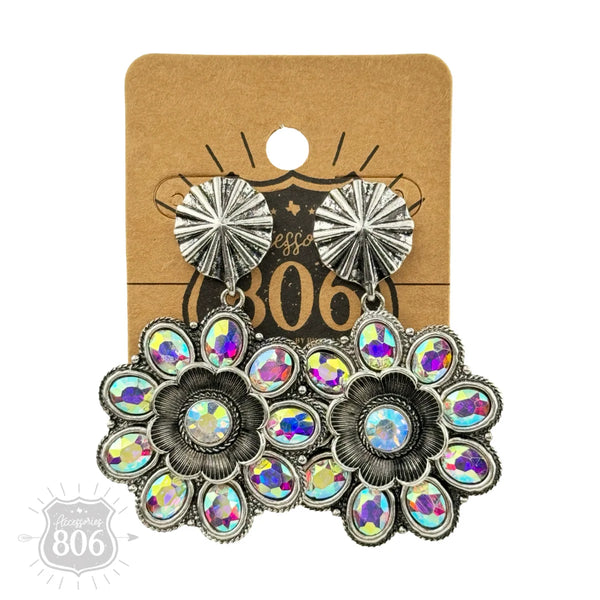 806 Western Flower Earrings