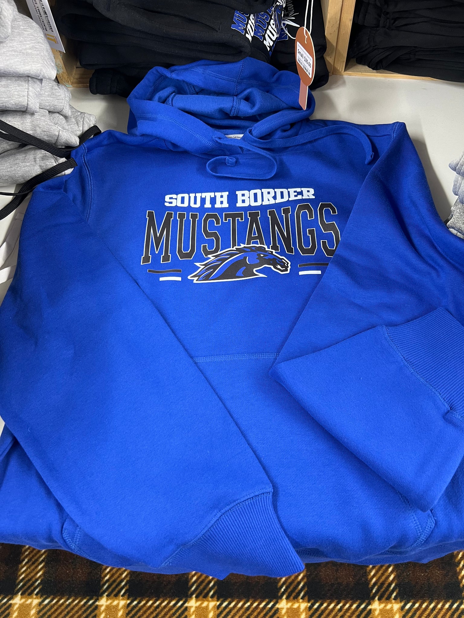 Adult Mustang Sport-Tek Hoodie