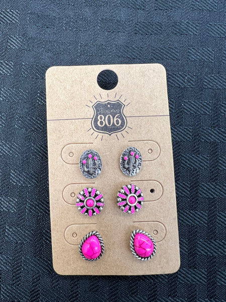 806 Western Earring Sets