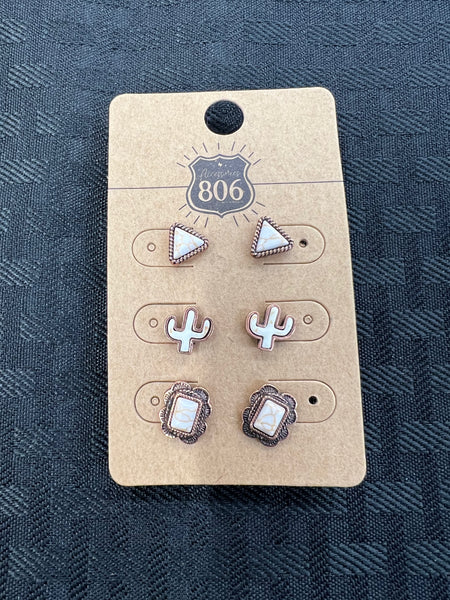 806 Western Earring Sets