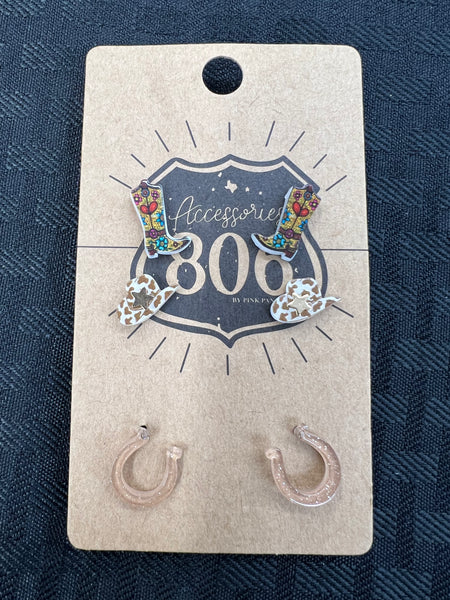 806 Western Earring Sets