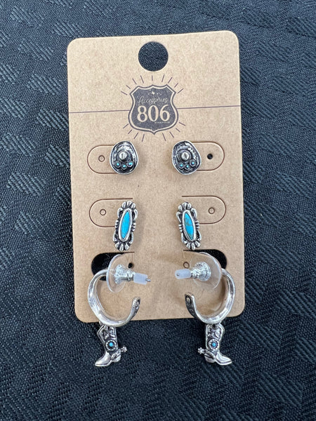 806 Western Earring Sets