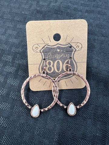 806 Copper Navajo Pearl Jewelry