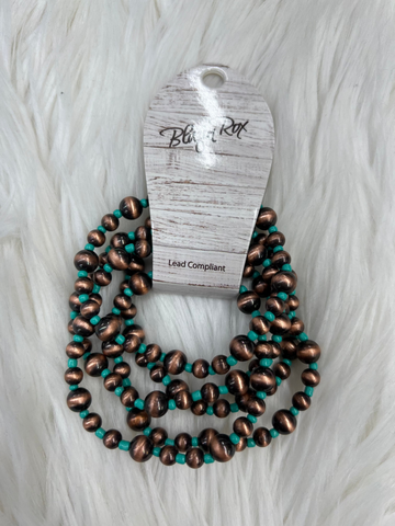 Navajo Pearl/Turquoise Bracelet Set