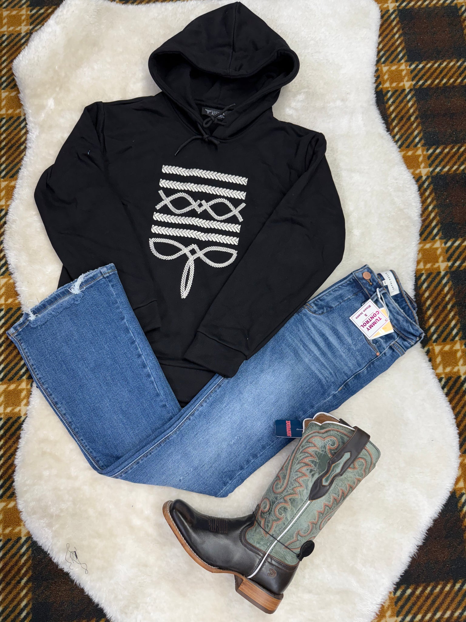 L&B Bootstitch Embroidered Hoodie
