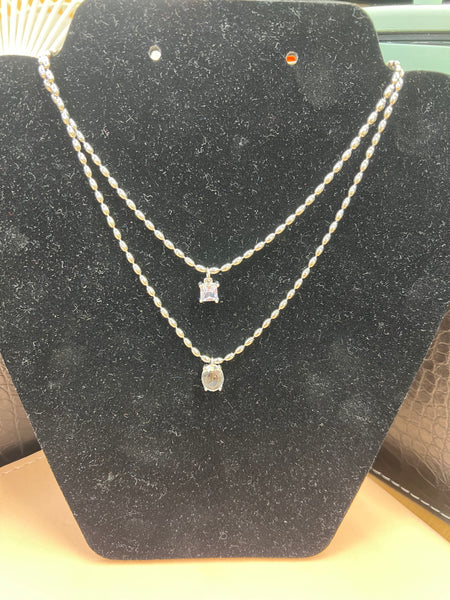Posh Assorted Silver Chain Necklaces