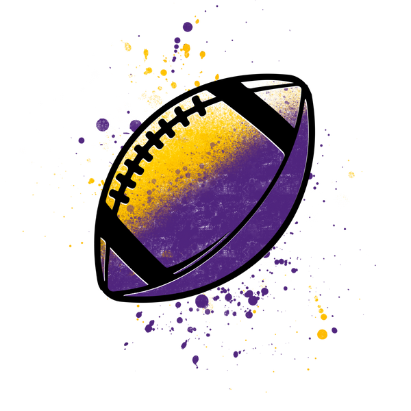 Gold/Purple Game Time Prints