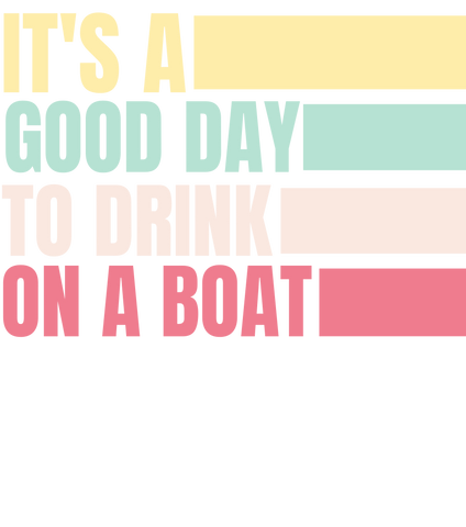 Drink On A Boat Print