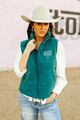 Embroidered Boot Stitch Vest