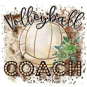 Volleyball Coach Print