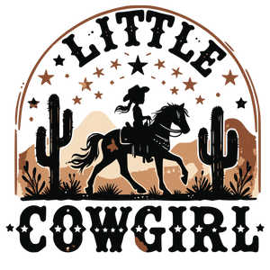 Little Cowgirl T-Shirt Print