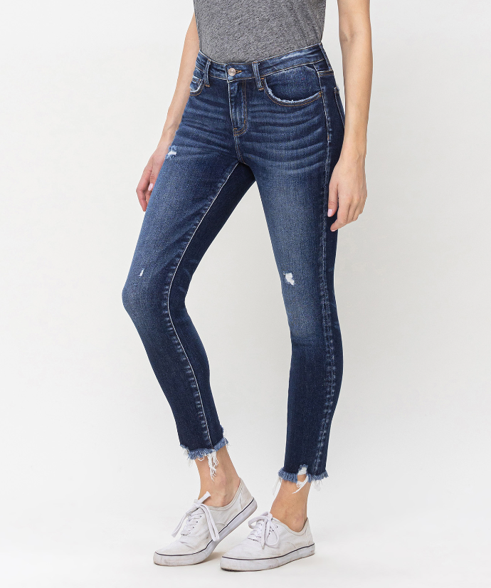 Lovervet MidRise Distressed Skinny Jeans