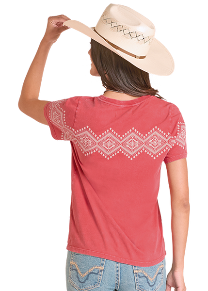 Panhandle Slim Ladies Graphic Patterned T-Shirt