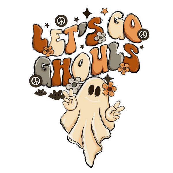 Let's Go Ghouls Print