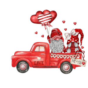 Gnome Truck Love Print