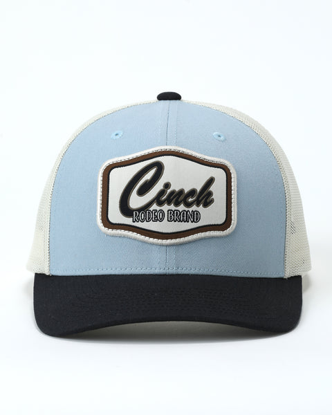 Cinch Rodeo Brand Lt Blue/Navy Snapback Hat