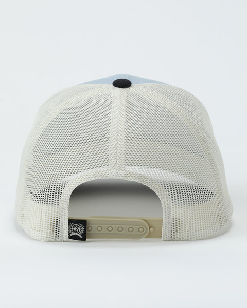 Cinch Rodeo Brand Lt Blue/Navy Snapback Hat