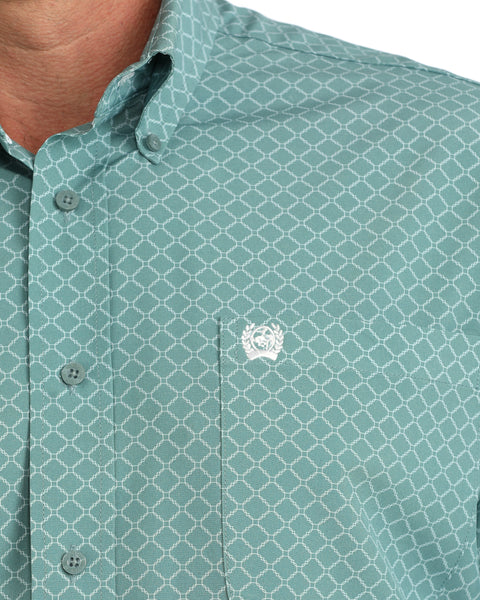 Cinch Men's Long Sleeve Arena Flex Button Shirt