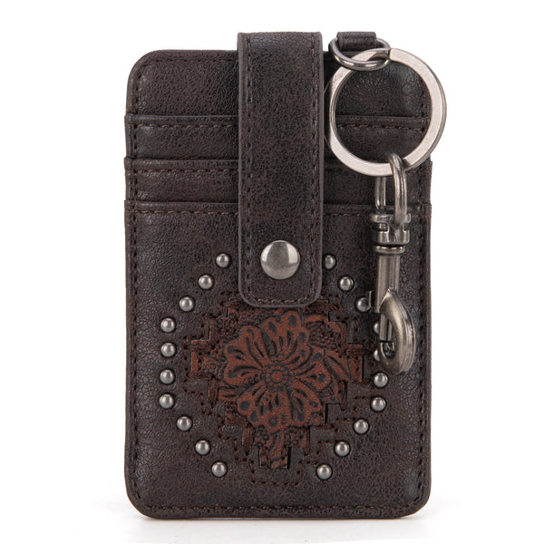 Montana West Tooled Card Holder