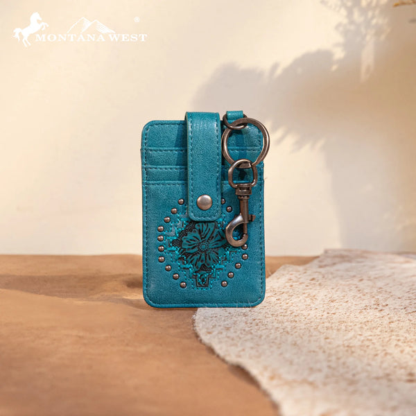 Montana West Tooled Card Holder