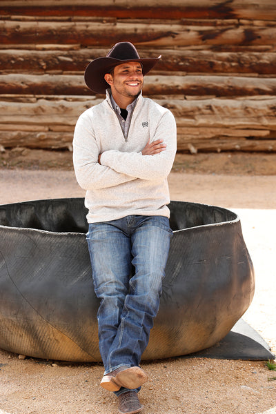 Cinch Men's 1/4 Zip Sweater