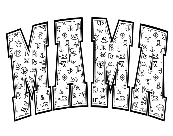Mama Brands T-Shirt Print